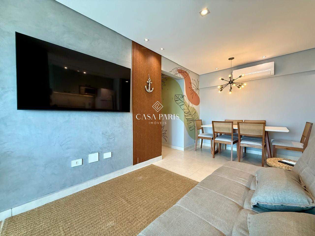 Apartamento à venda no Canto do Forte: Sala