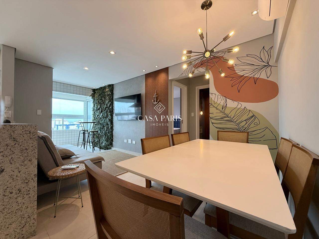 Apartamento à venda no Canto do Forte: Sala
