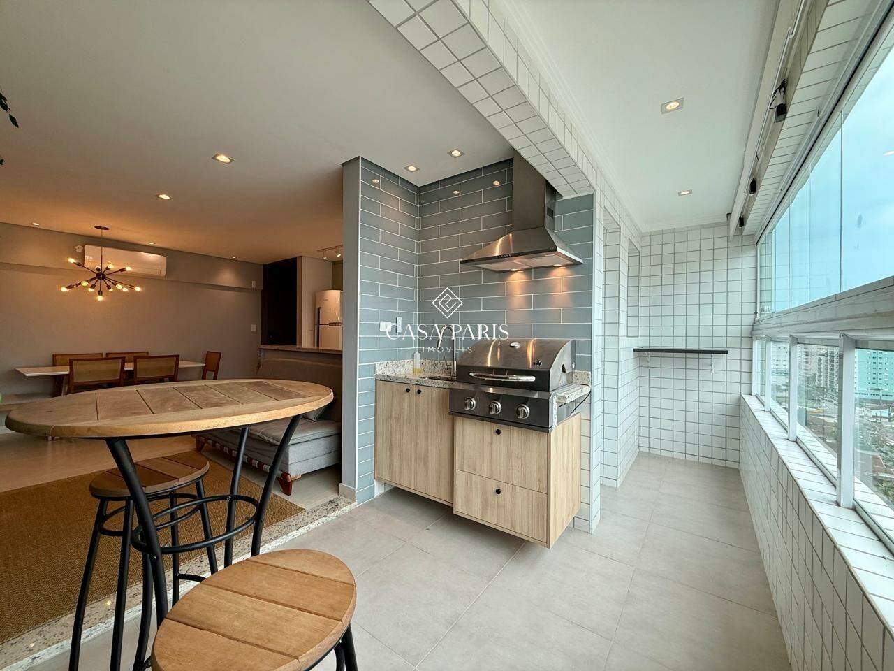Apartamento à venda no Canto do Forte: Varanda Gourmet