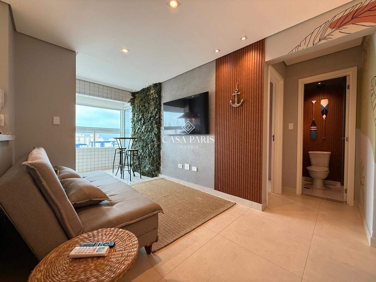 Apartamento à venda no Canto do Forte: Sala