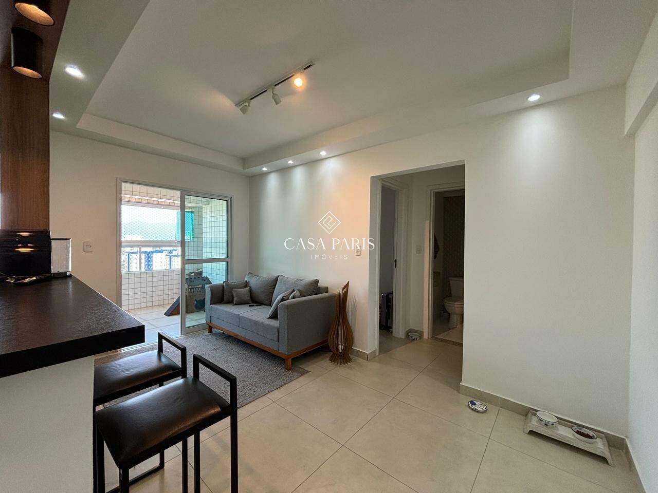 Apartamento à venda no Canto do Forte: Sala