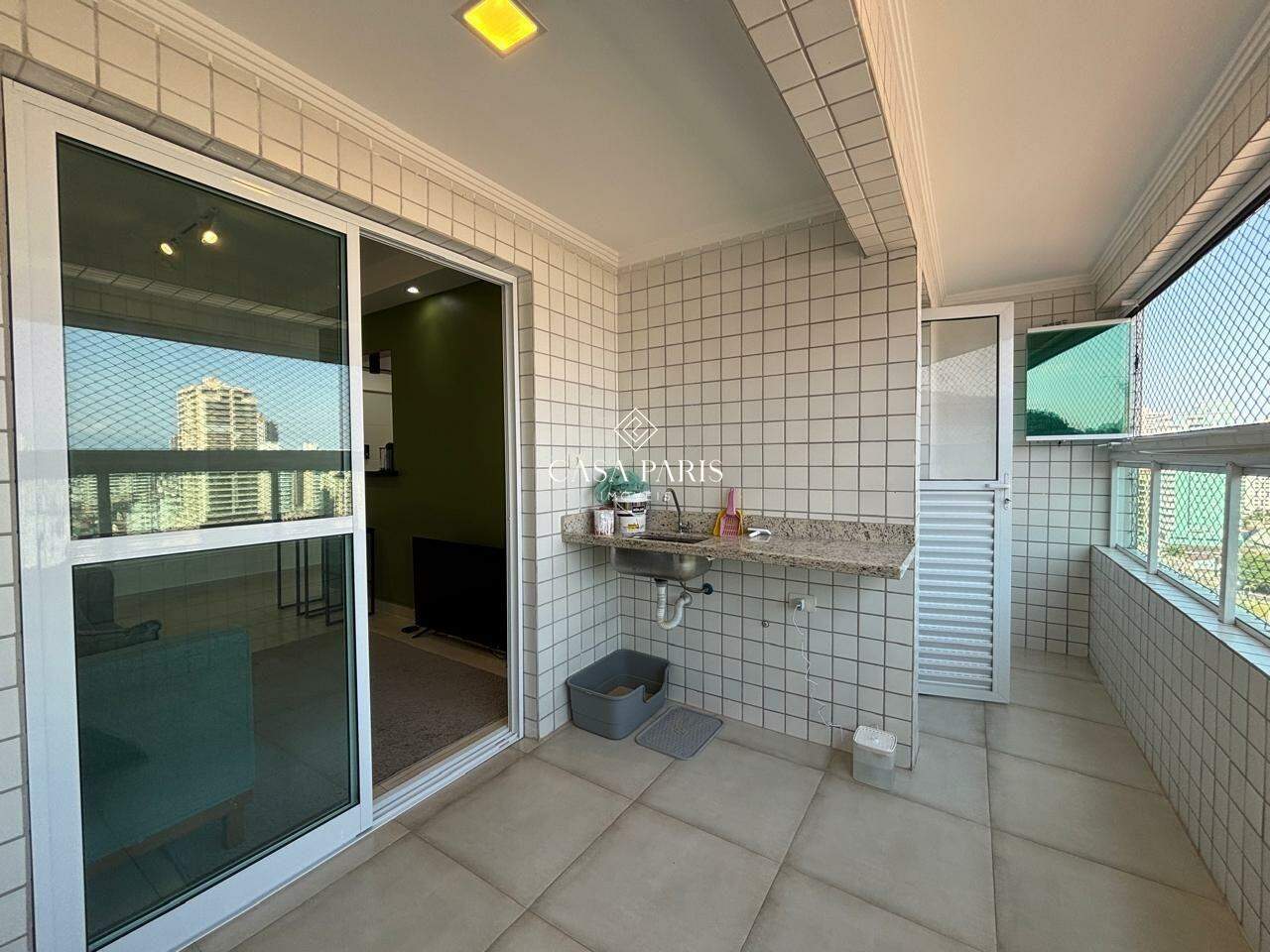 Apartamento à venda no Canto do Forte: Varanda Gourmet