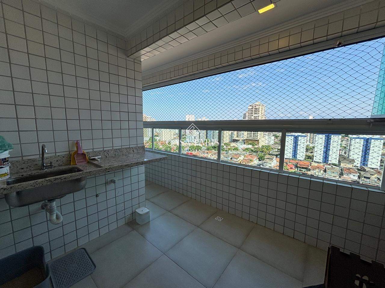 Apartamento à venda no Canto do Forte: Varanda Gourmet