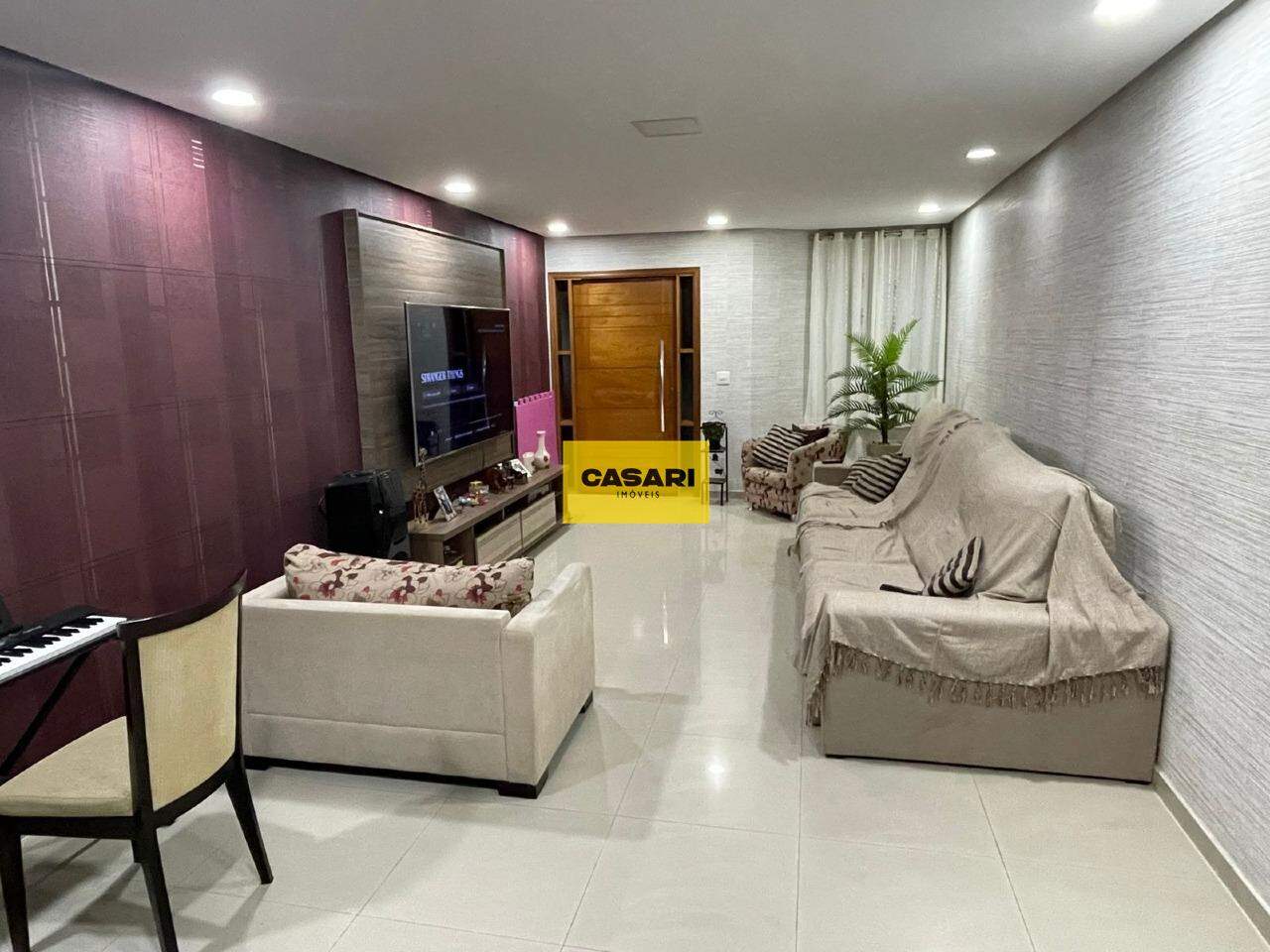 Sobrado para à venda no bairro Vila Assunção, Santo André - Casari Imóveis: 