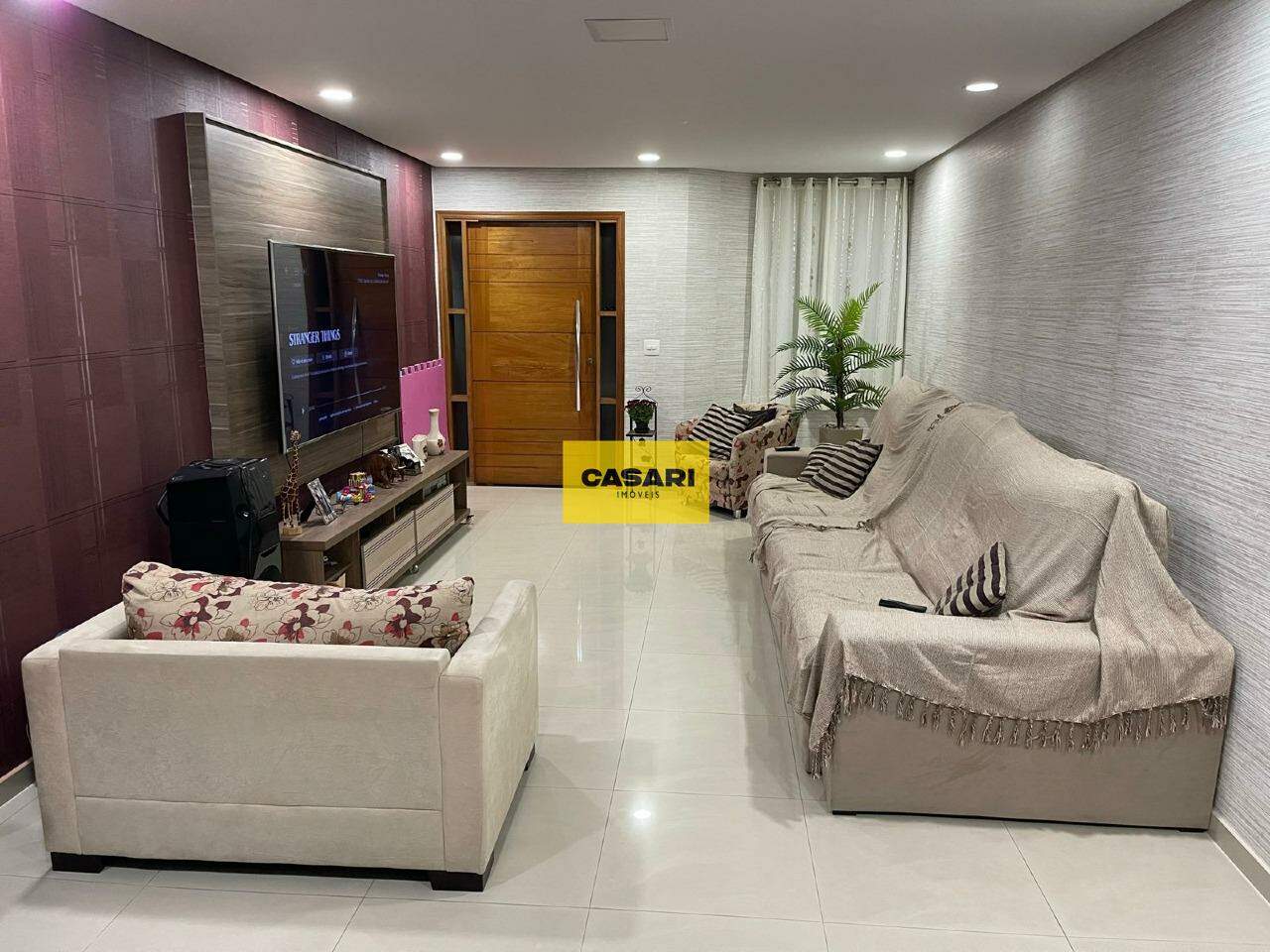 Sobrado para à venda no bairro Vila Assunção, Santo André - Casari Imóveis: 