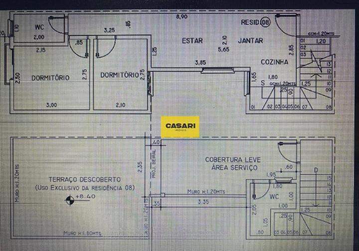 Apartamento para à venda no bairro Vila Guarani, São Bernardo do Campo - Casari Imóveis: 