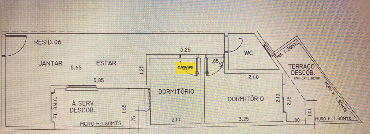 Apartamento para à venda no bairro Vila Guarani, São Bernardo do Campo - Casari Imóveis: 