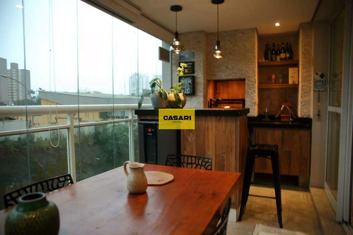Apartamento para à venda no bairro Baeta Neves, São Bernardo do Campo - Casari Imóveis: varanda gourmet