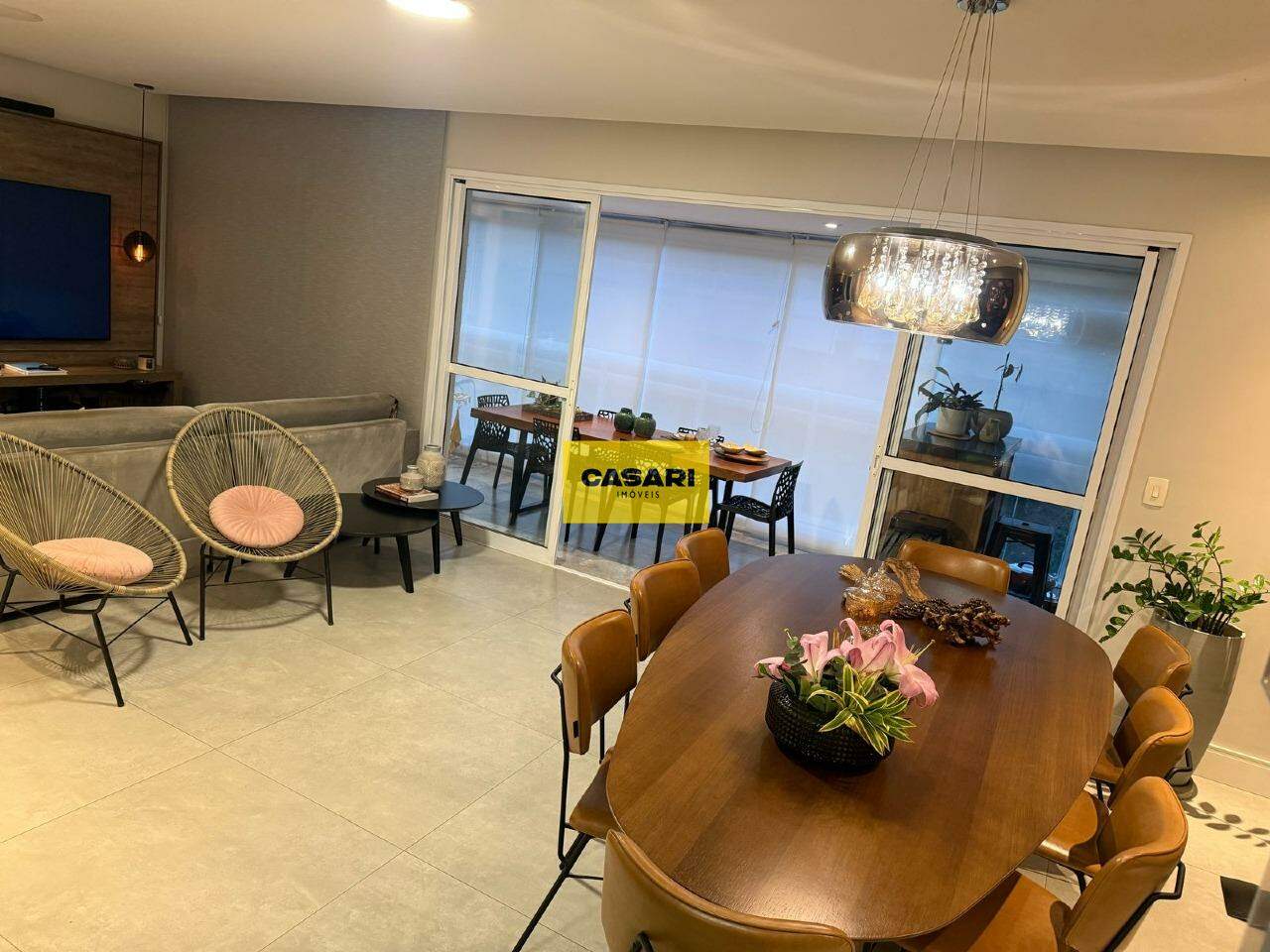 Apartamento para à venda no bairro Baeta Neves, São Bernardo do Campo - Casari Imóveis: sala