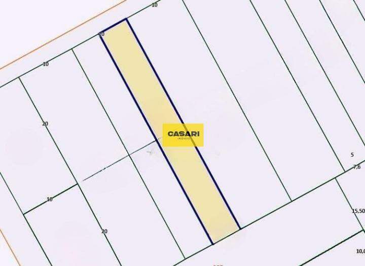 Terreno para à venda no bairro Jardim, São Bernardo do Campo - Casari Imóveis: 