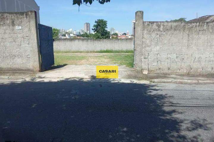 Terreno para à venda no bairro Vila Tupi, São Bernardo do Campo - Casari Imóveis: 