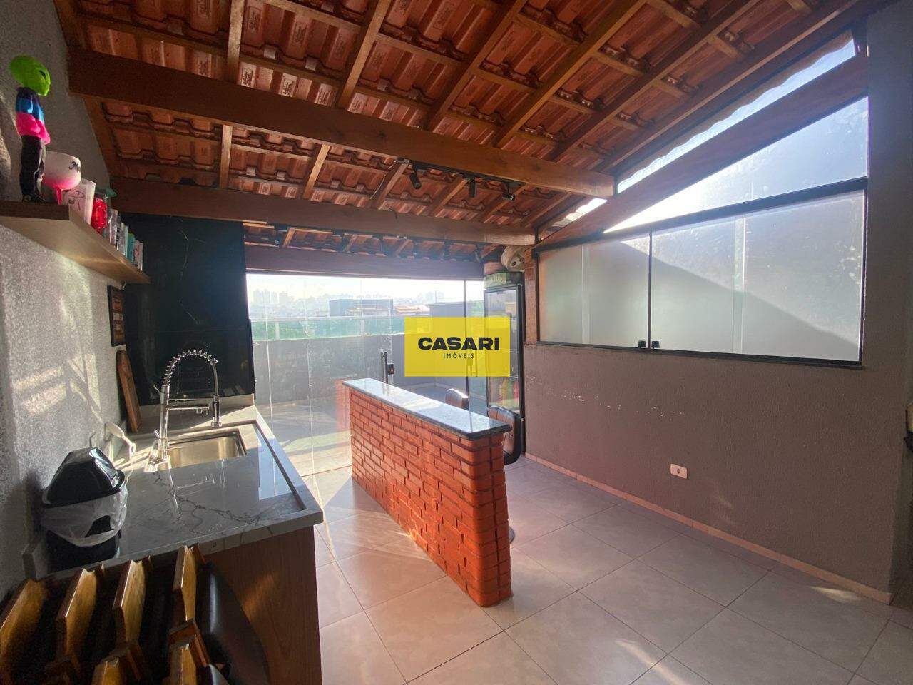 Cobertura para à venda no bairro Vila Scarpelli, Santo André - Casari Imóveis: 