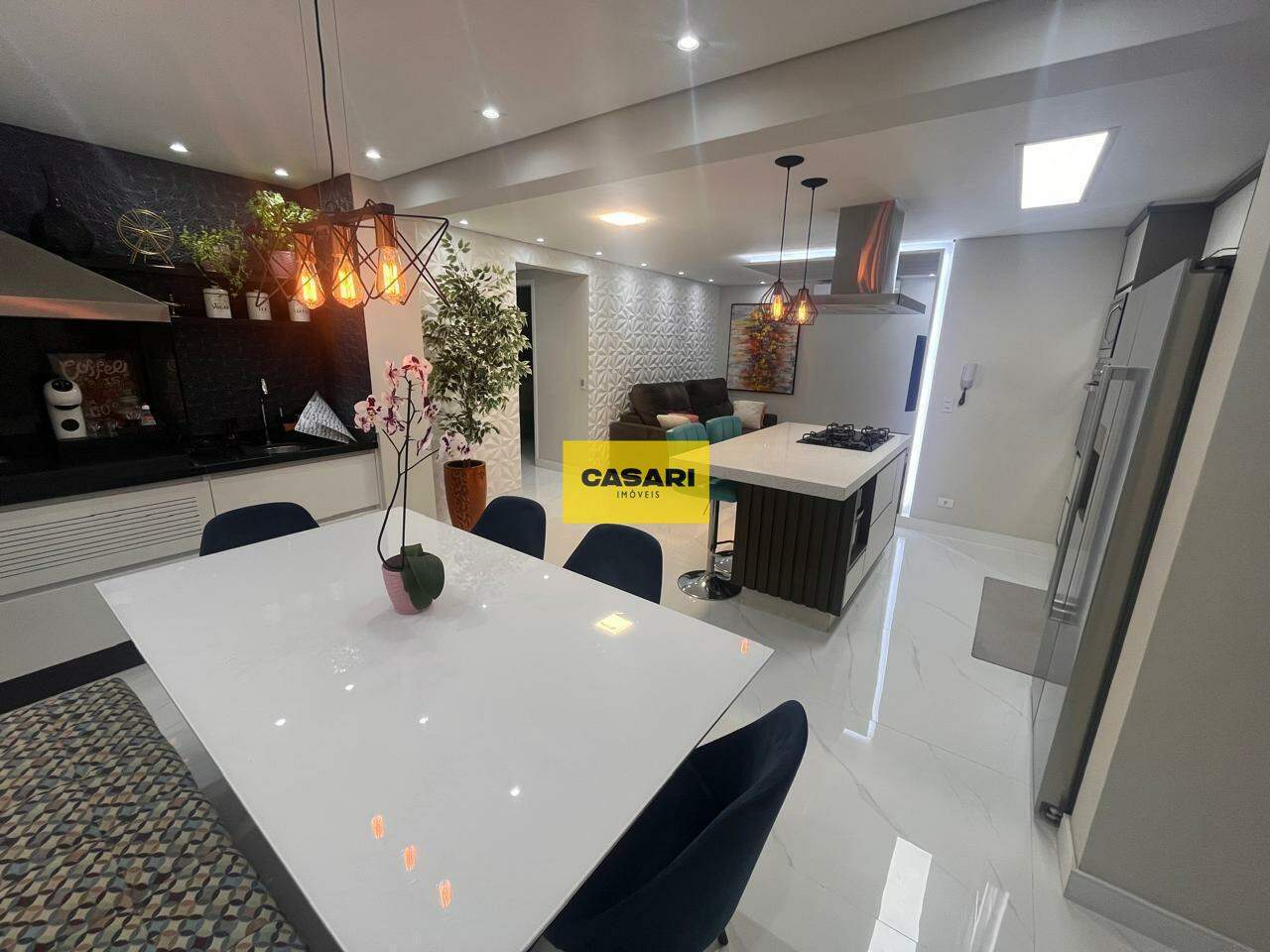 Apartamento para à venda no bairro Vila Scarpelli, Santo André - Casari Imóveis: 