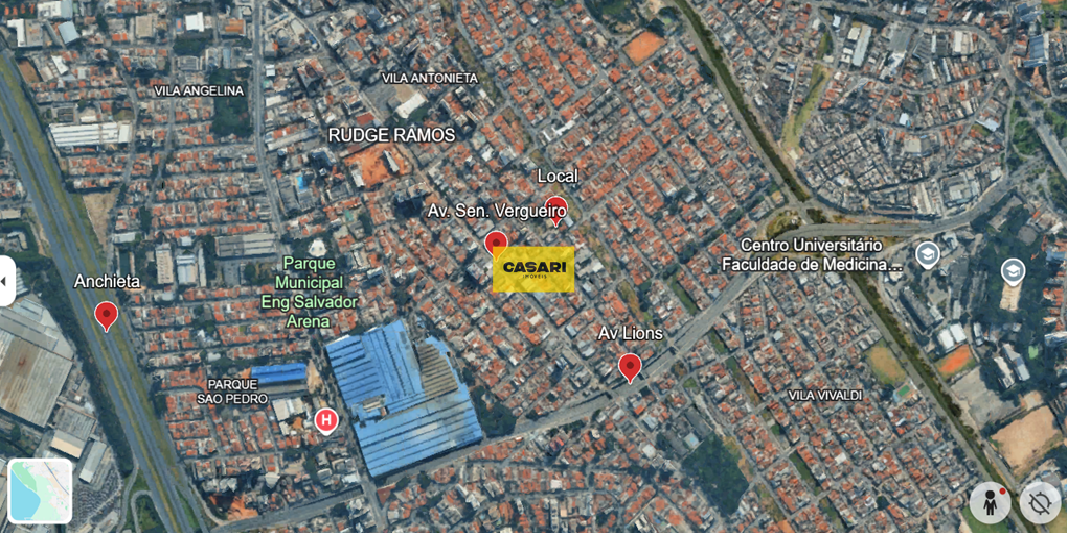 Terreno para à venda no bairro Rudge Ramos, São Bernardo do Campo - Casari Imóveis: 