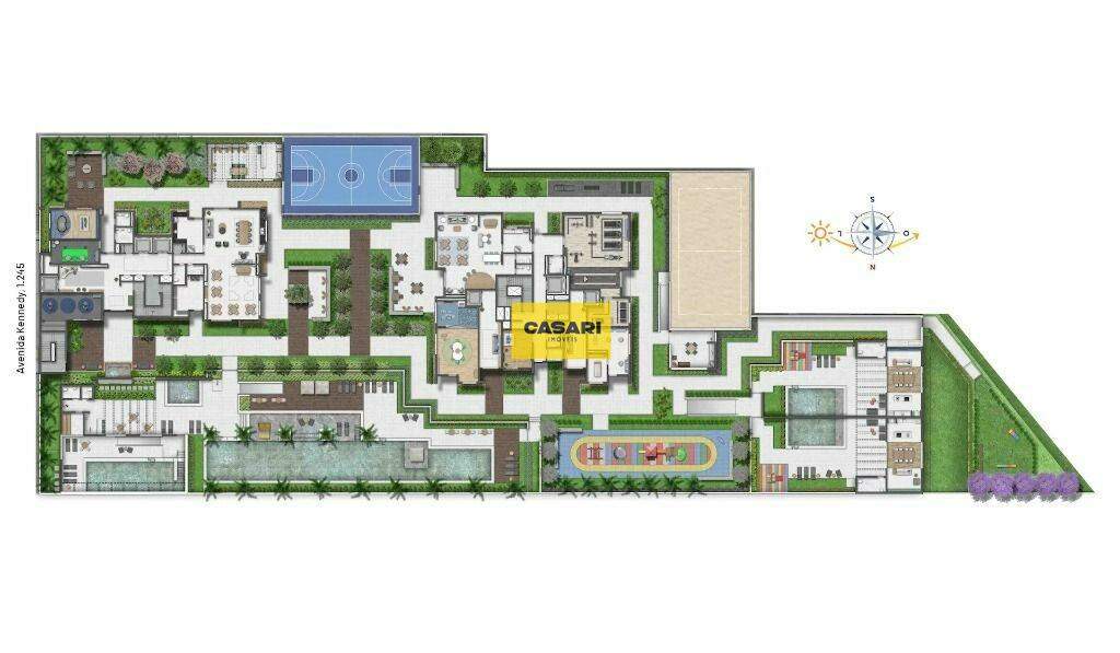 Apartamento para à venda no bairro Jardim do Mar, São Bernardo do Campo - Casari Imóveis: 