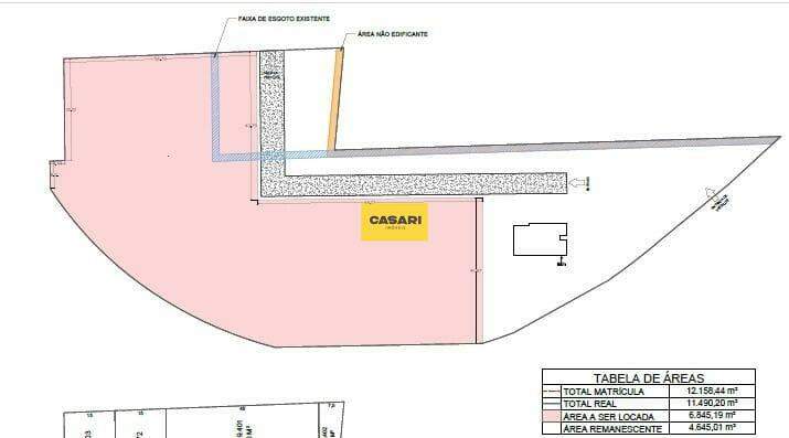Terreno para para aluguel no bairro Centro, São Bernardo do Campo - Casari Imóveis: 