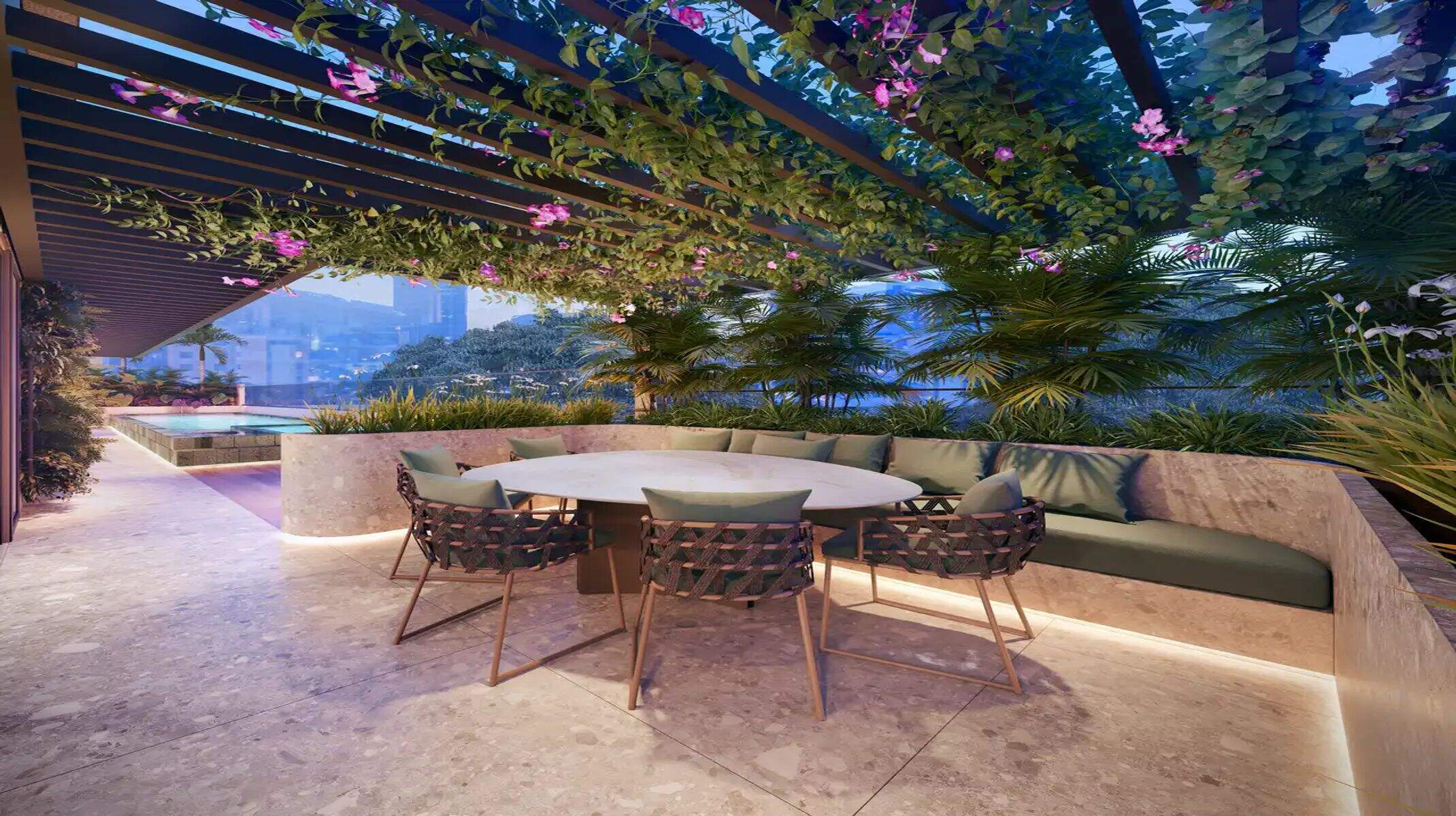 Apartamento à venda no Lourdes: Pergolado