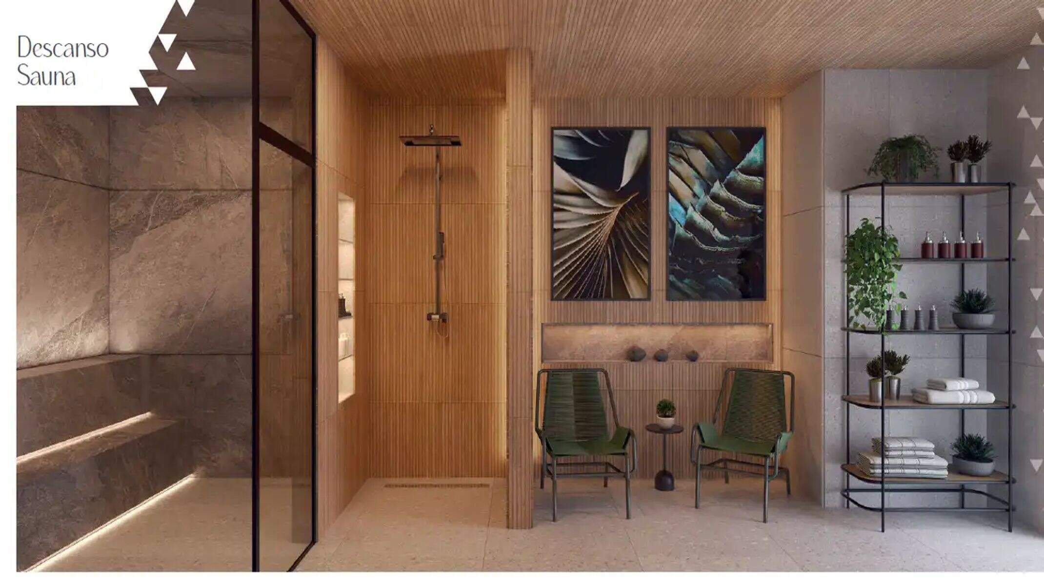 Apartamento à venda no Santo Agostinho: Sauna com descanso