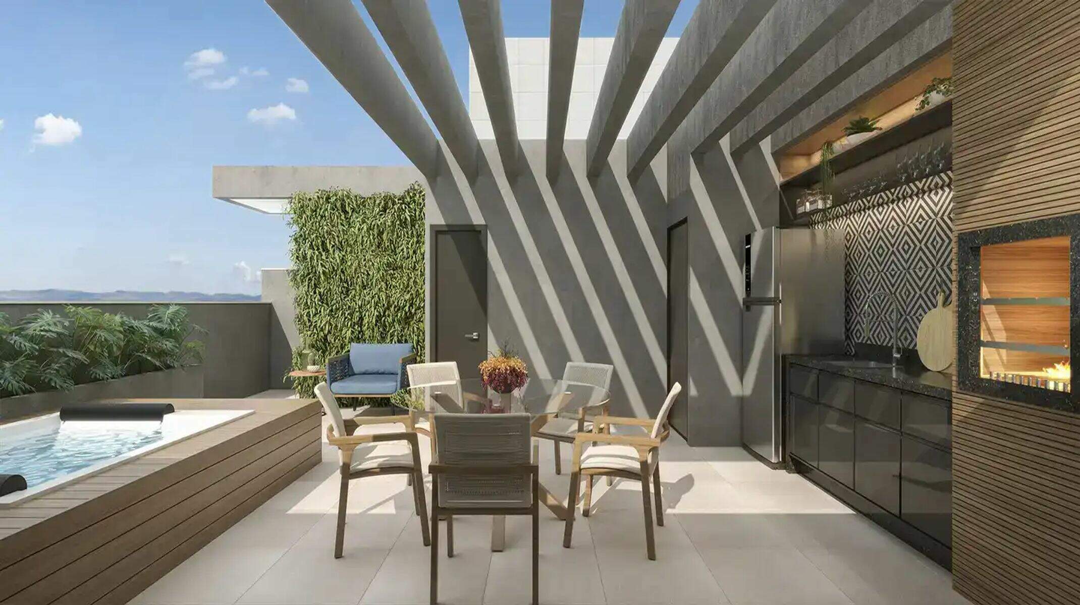 Apartamento à venda no Prado: Terraço cobertura