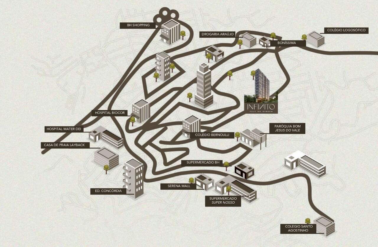 Apartamento à venda no Vale do Sereno: 