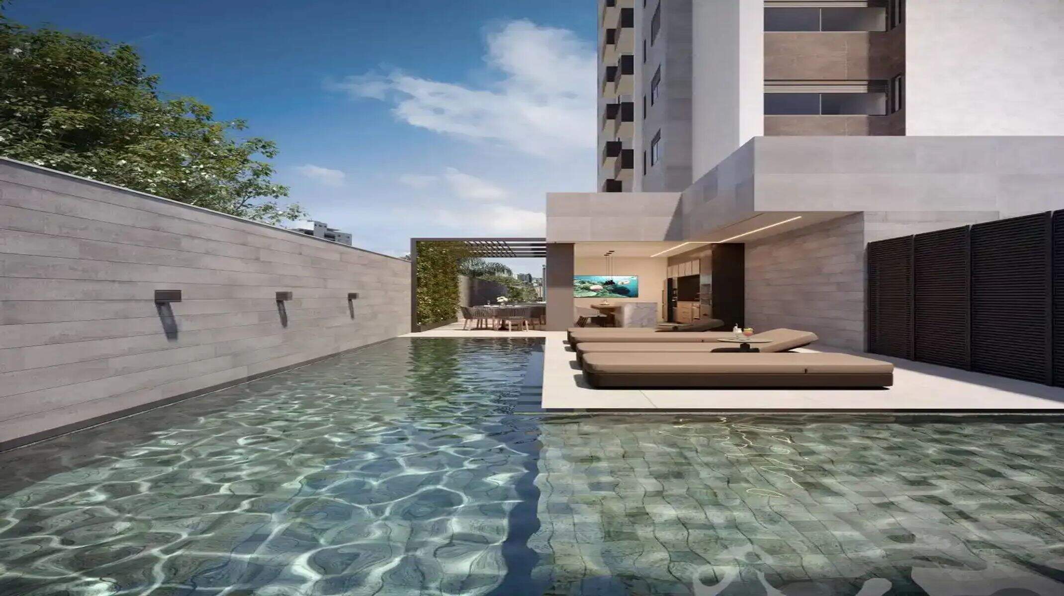 Apartamento à venda no Prado: Piscina