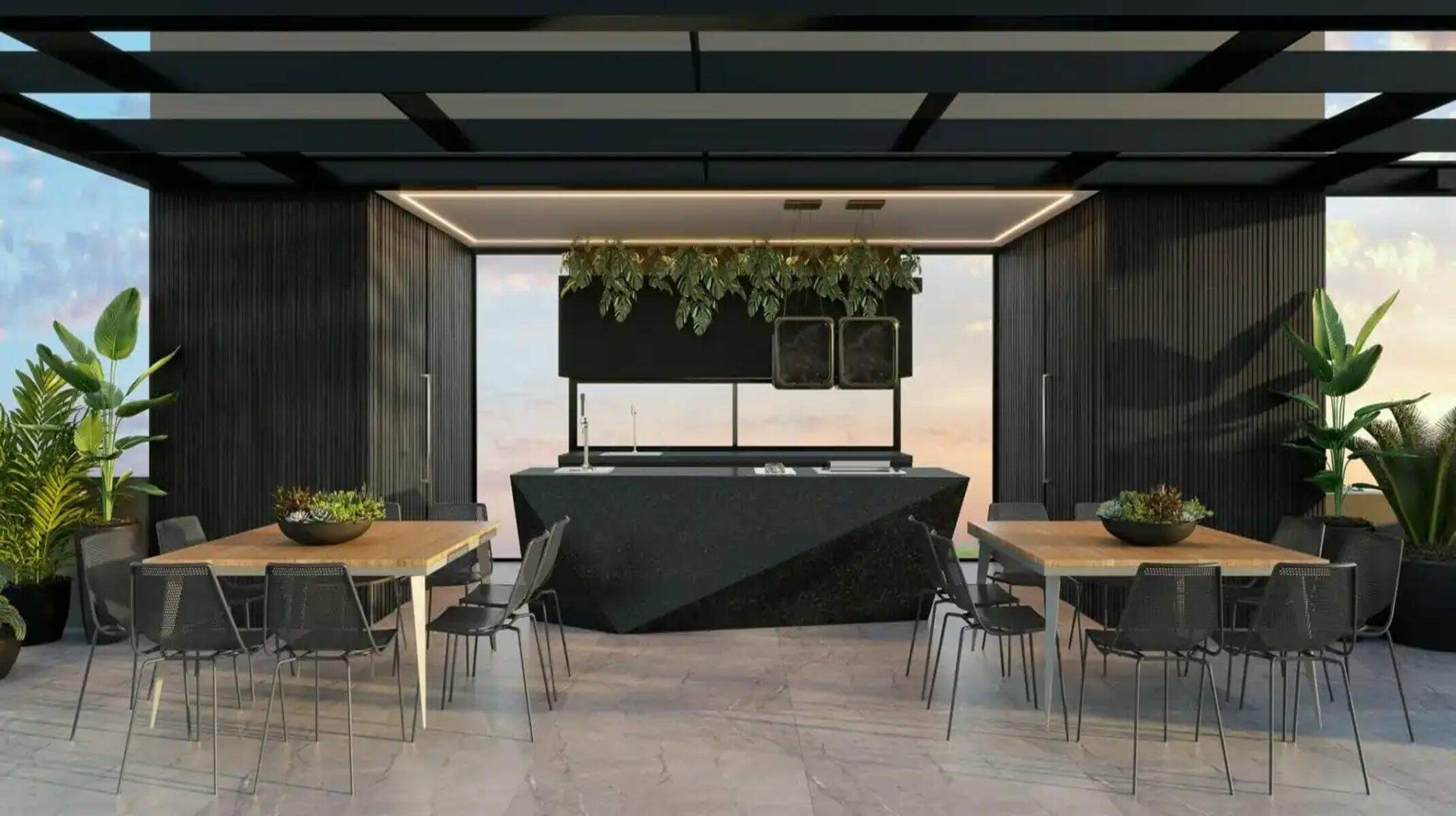 Apartamento à venda no Vale do Sereno: Salão de festas