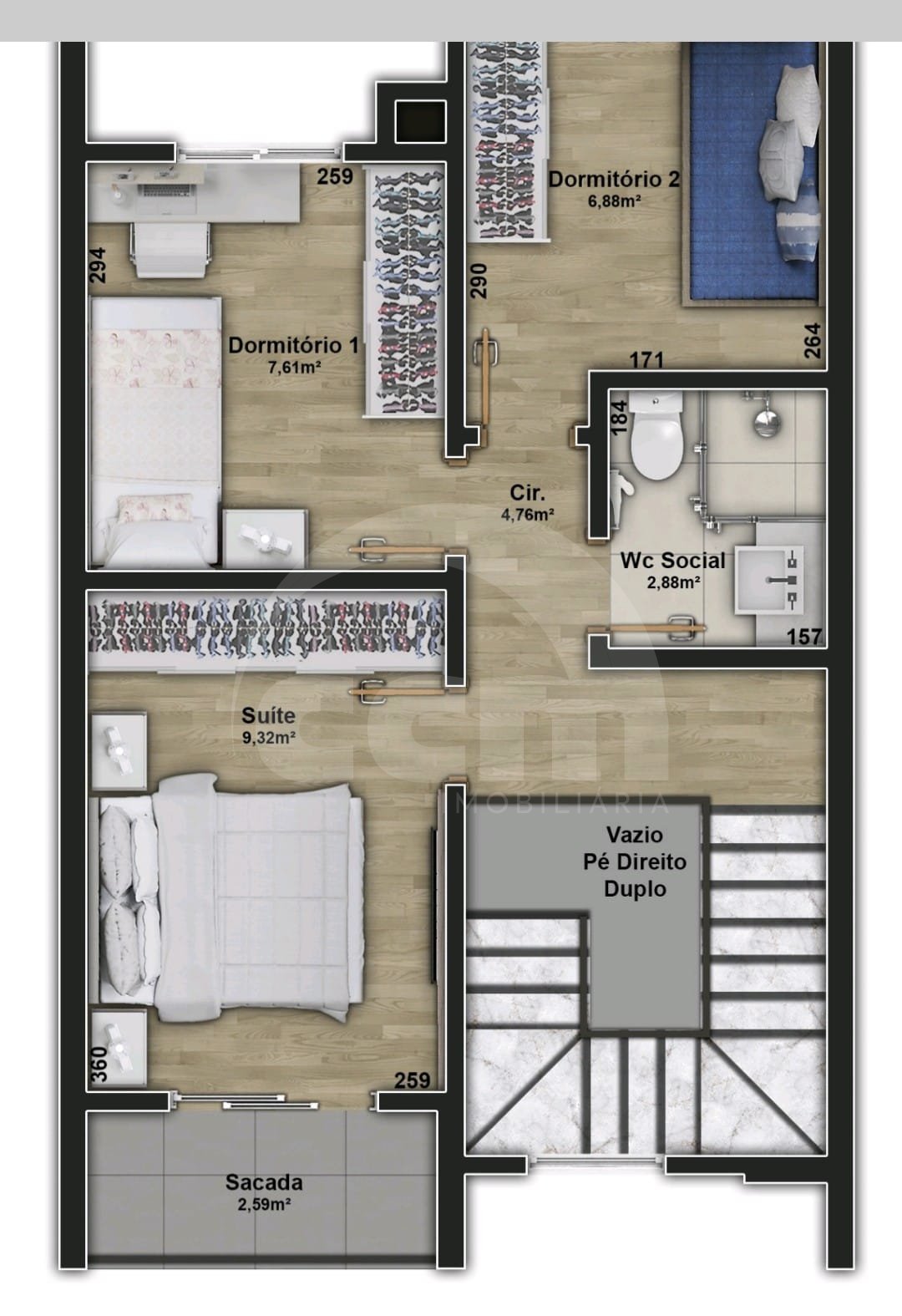 Sobrado à venda no Cará-cará: 