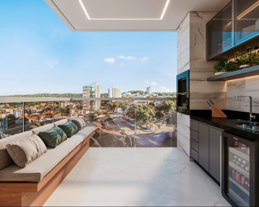 Imagem: Apartamento à venda, 3 quartos, 1 suíte, 1 vaga, Imbaúbas - Ipatinga/MG