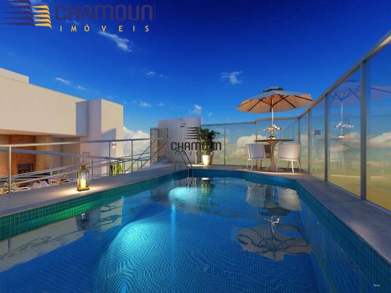 Apartamento à venda no Prainha de Muquiçaba: Piscina em Apartamento em Construção na Praia do Morro em Guarapari/ES