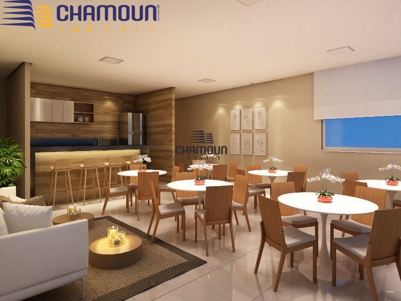 Apartamento à venda no Prainha de Muquiçaba: Salão de Festas em Apartamento em Construção na Praia do Morro em Guarapari/ES