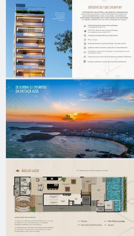 Apartamento à venda no Enseada Azul: Lançamento Residencial Maria de Fatima em Guarapari ES