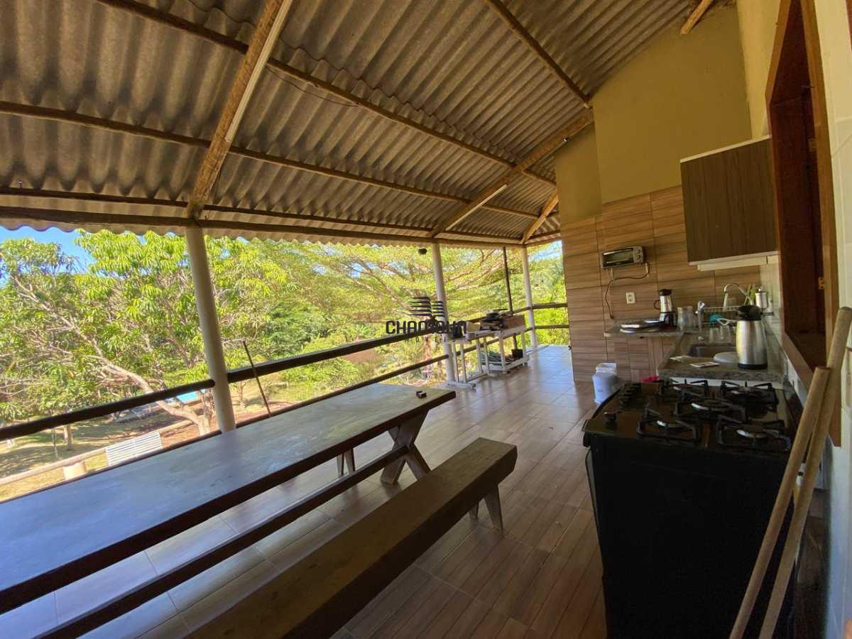 Chácara à venda no Village do Sol: Linda chácara com casa maravilhosa pertinho da praia no village do sol