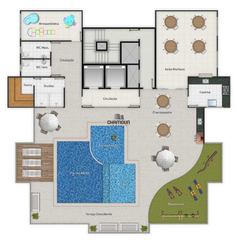 Apartamento à venda no Praia da Costa: 3 quartos, 2 vagas de garagem, Praia da Costa - Vila Velha - ES