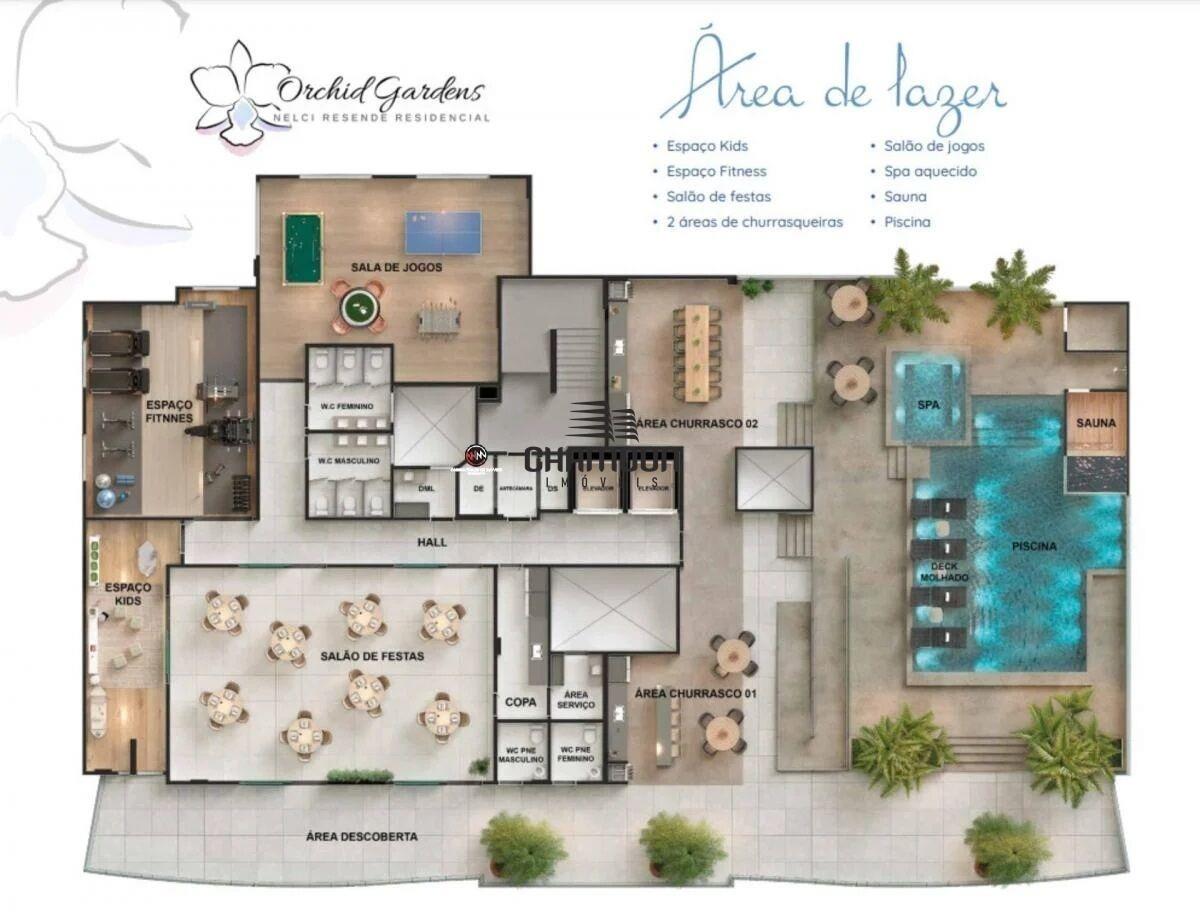 Apartamento à venda no Enseada Azul: Apartamento Alto Padrão, 02 quartos, 01 suíte, 01 Vaga de garagem, Enseada Azul - Guarapari/ES