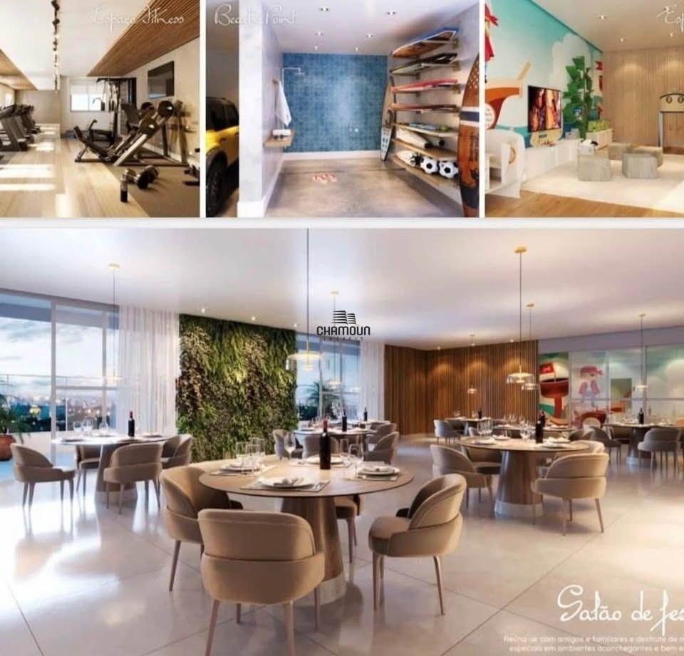 Apartamento à venda no Enseada Azul: Apartamento Alto Padrão, 03 quartos sendo 02 suítes, 02 Vagas, Area de Lazer Completa, Enseada Azul - Guarapari/ES