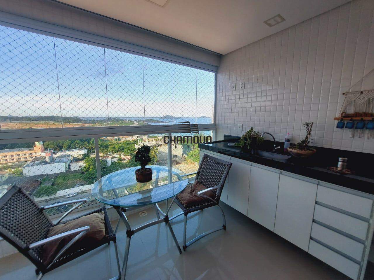 Apartamento à venda no Praia do Morro: 03 quartos sendo 01 suite, 02 Vagas de Garagem, Vista p/ o Mar, Praia do Morro, Guarapari - ES