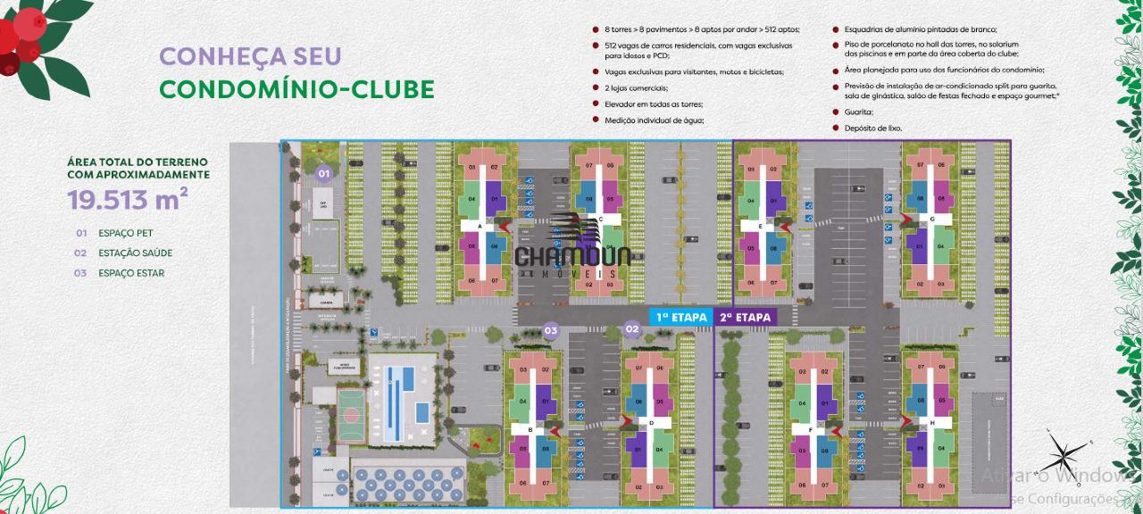 Apartamento à venda no Vale Encantado: LANÇAMENTO CONDOMINIO CLUBE VISTAS DOS ARAÇAS EM VILA VELHA ES