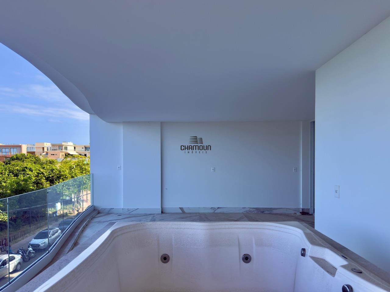 Apartamento à venda no Enseada Azul: Apto 4 quartos frente a Praia de Bacutia