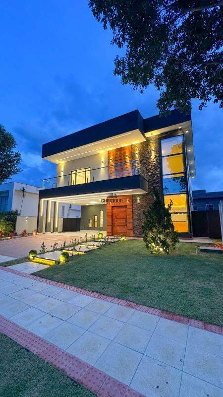 Casa em Condomínio à venda no Alphaville Jacuhy: 4 quartos espaçosos, todos suítes