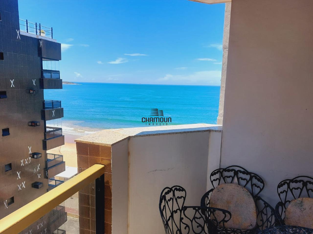 Apartamento à venda no Praia do Morro:  3 quartos sendo 1 suite + DCE e 2 vagas e vista para o mar na Praia do Morro - Guarapari ES