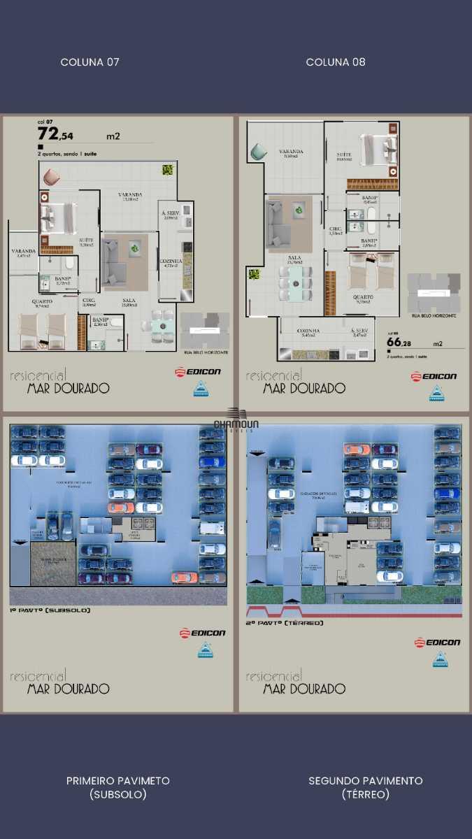 Apartamento à venda no Praia do Morro: Lançamento em Construção na Praia do Morro com acesso a poucos passos do mar.