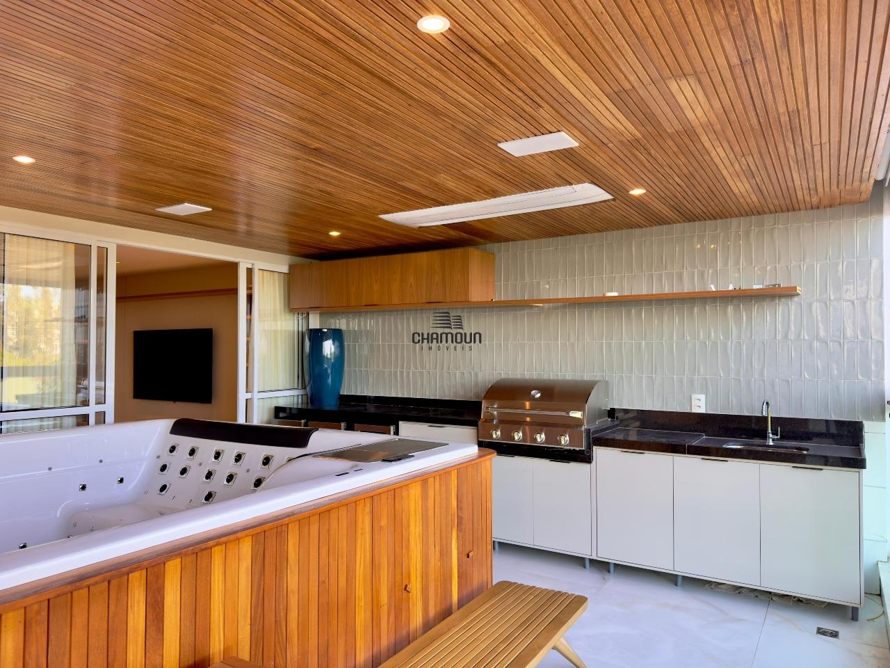 Apartamento à venda no Enseada Azul: Apto 4 quartos 4 suítes 5 banheiros 3 vagas na Praia de Bacutia