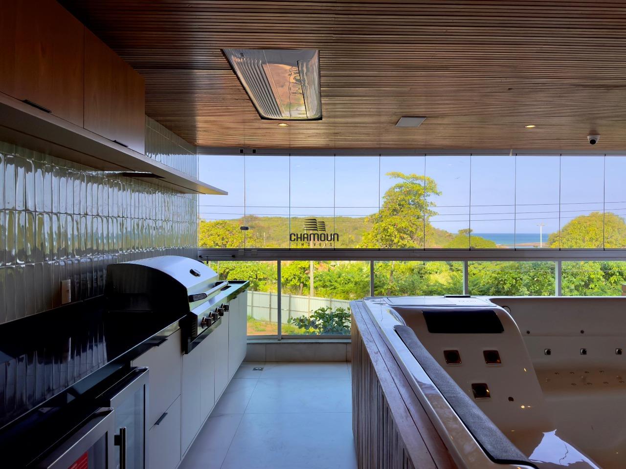 Apartamento à venda no Enseada Azul: Apto 4 quartos 4 suítes 5 banheiros 3 vagas na Praia de Bacutia