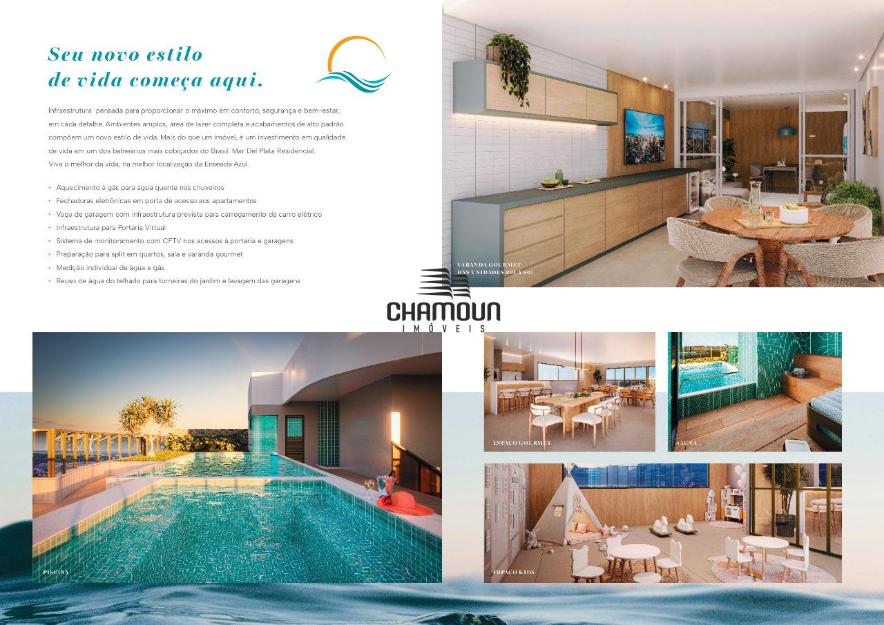 Apartamento à venda no Enseada Azul: Lançamento na Enseada Azul ES MAR DEL PLANTA