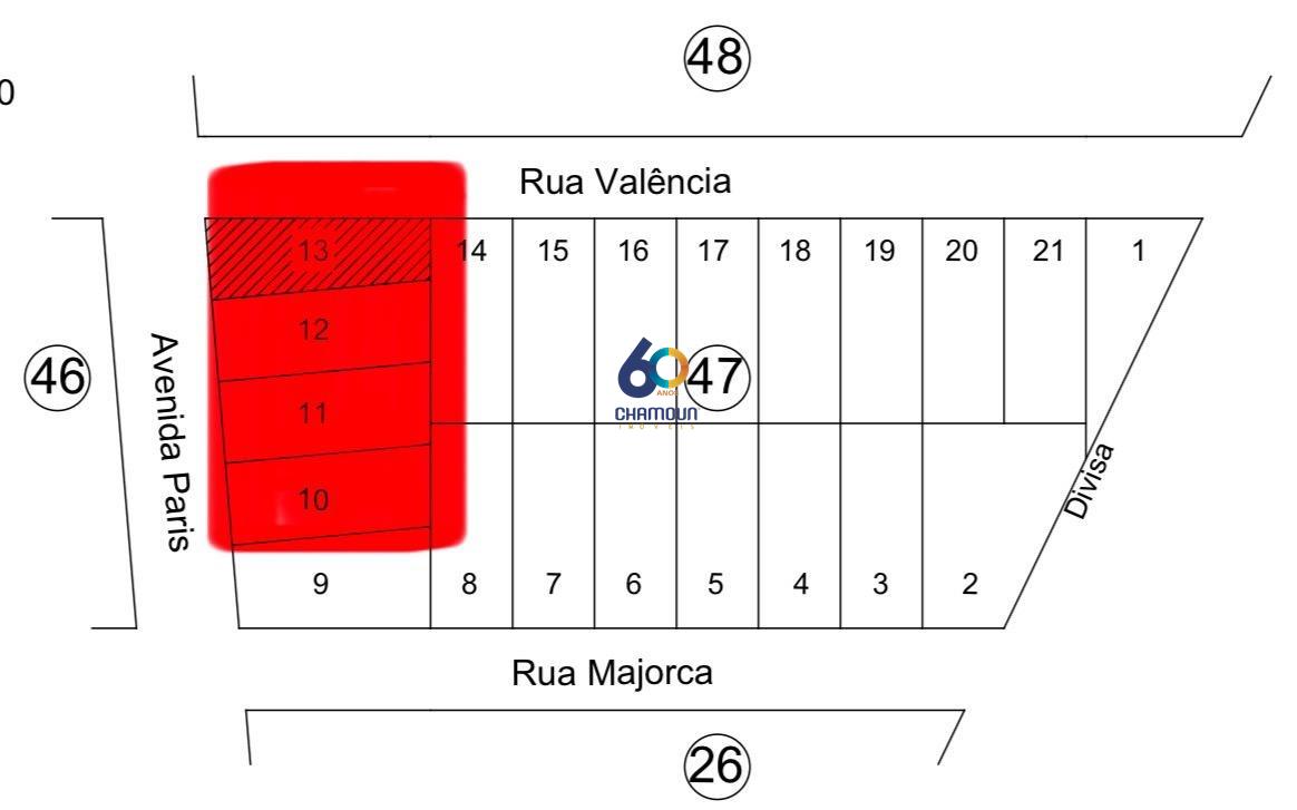 Terreno à venda no Praia do Morro: 