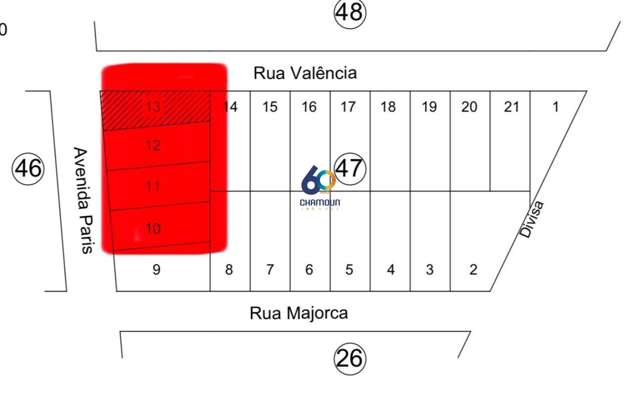 Terreno à venda no Praia do Morro: 