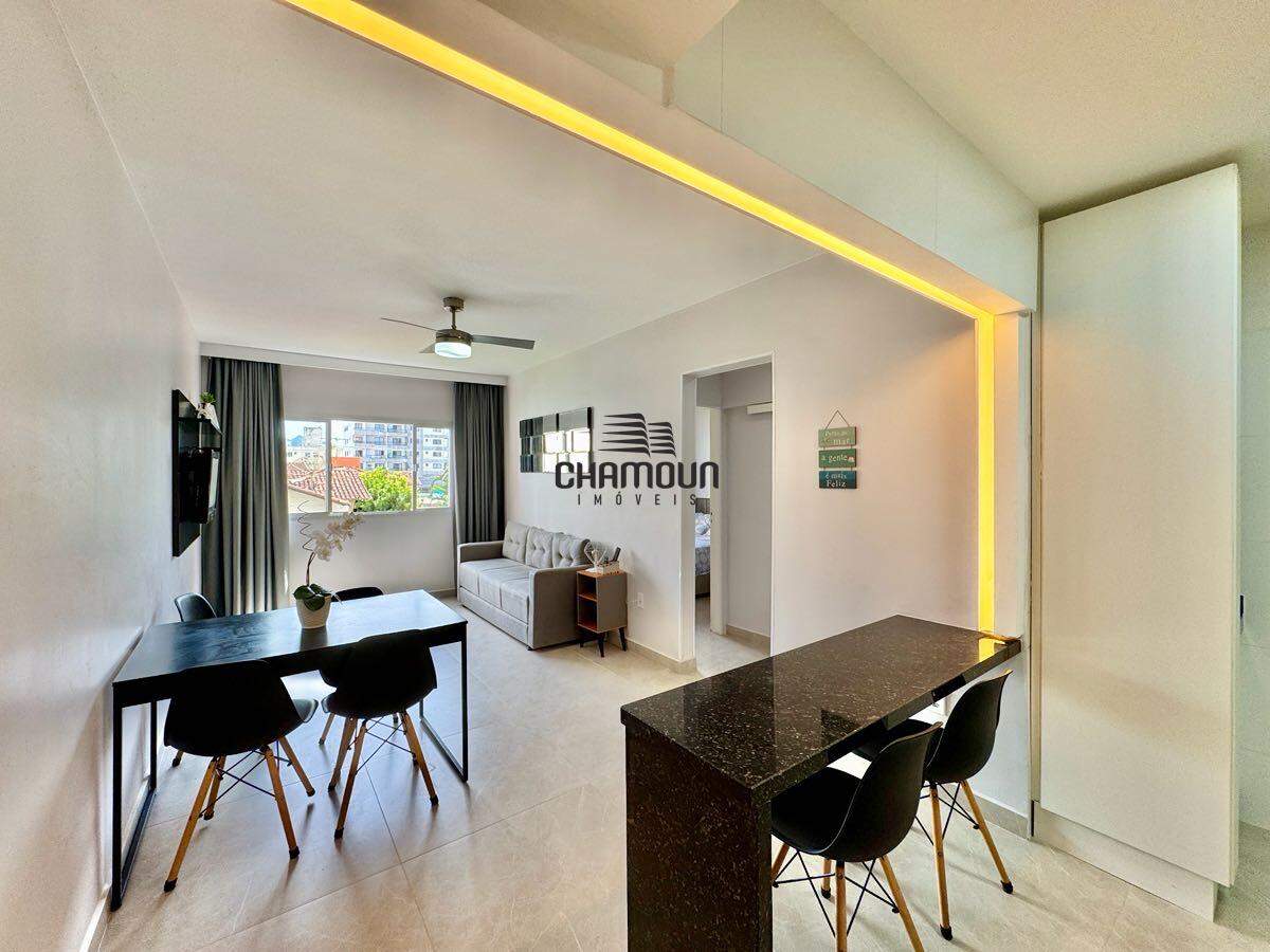 Apartamento à venda no Praia do Morro:  1 quarto com suíte, em prédio de frente para o mar
