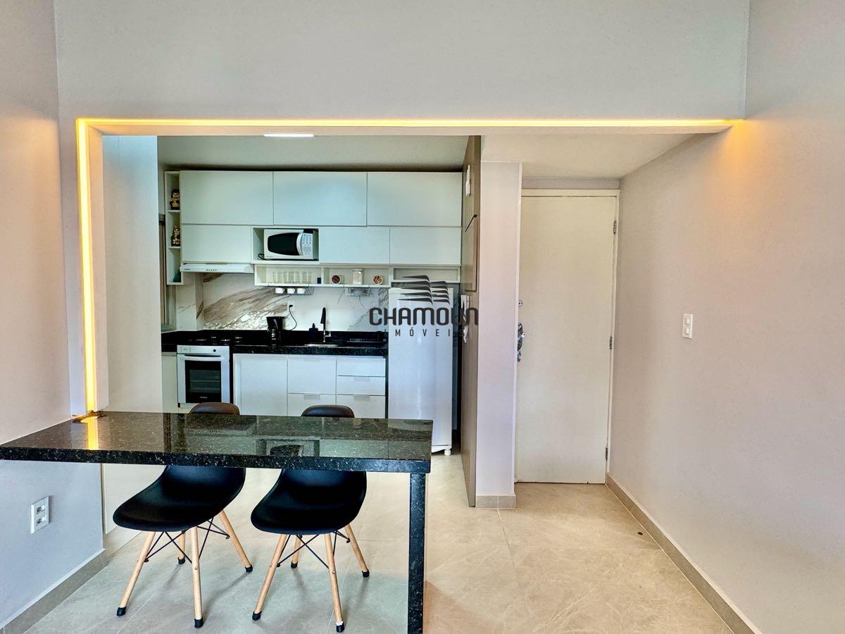 Apartamento à venda no Praia do Morro:  1 quarto com suíte, em prédio de frente para o mar