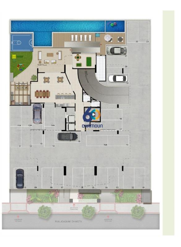 Apartamento à venda no Centro de Vila Velha:  03 quartos sendo 01 suíte, 02 Vagas de Garagem, 96,73 mts², Praia da Costa, Vila Velha – ES