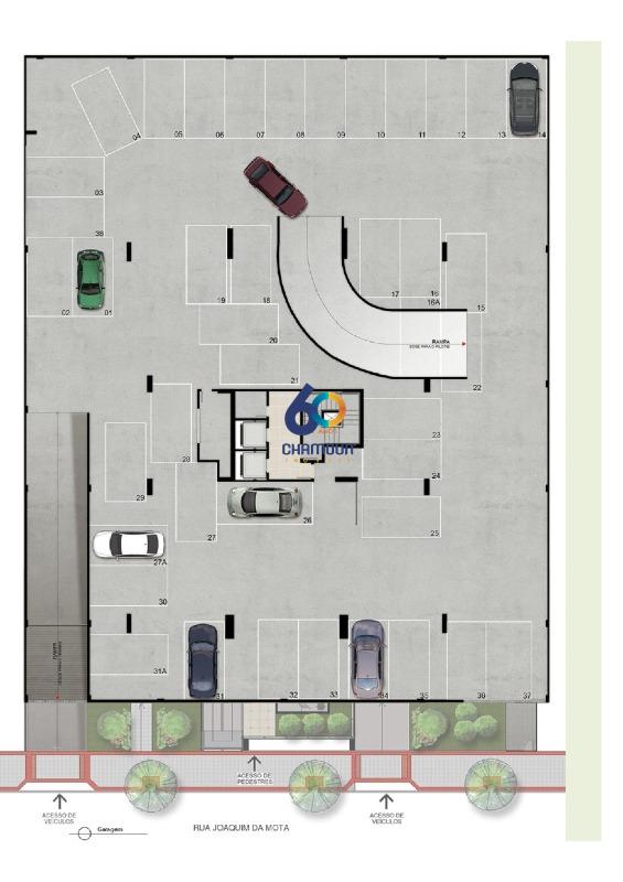 Apartamento à venda no Centro de Vila Velha:  03 quartos sendo 01 suíte, 02 Vagas de Garagem, 96,73 mts², Praia da Costa, Vila Velha – ES